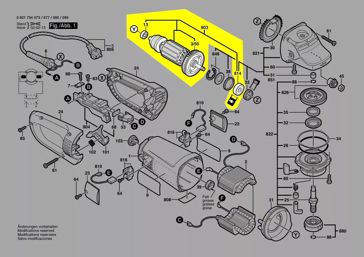 Induit réf. 1 604 011 179 Bosch